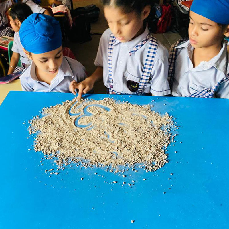 Students activities at St Sovereign Convent School